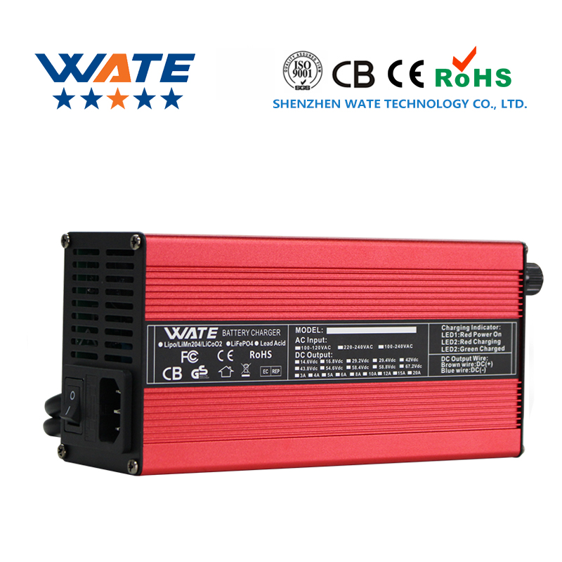 84V 20A Smart Charger - 58.8V12A charger 14S 51.8V lithium-ion battery
