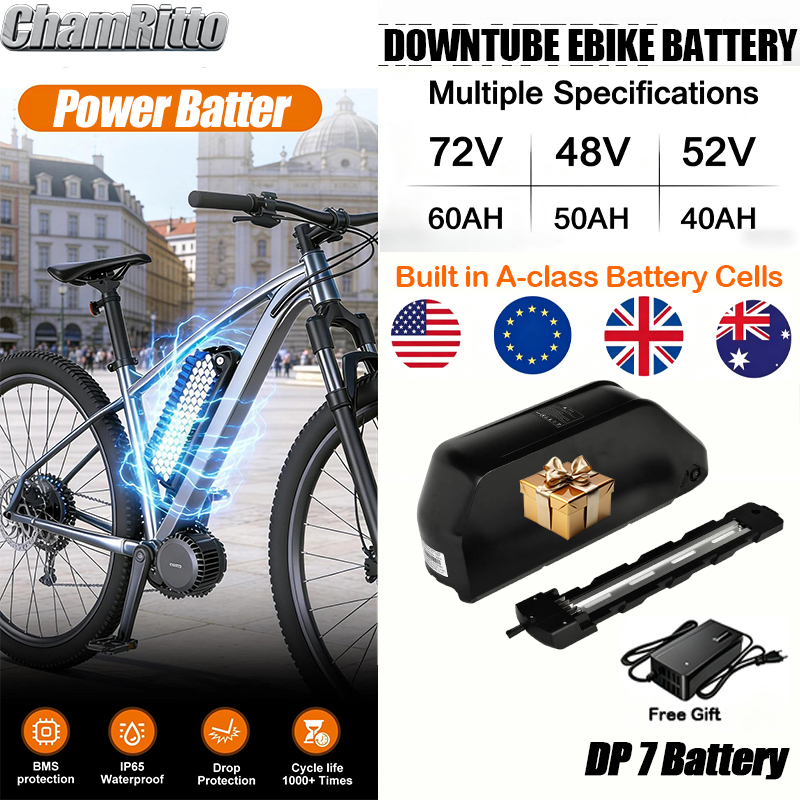 Electric bicycle bike battery  - огляд і ціна 72V 50Ah 21700 Lithium Battery