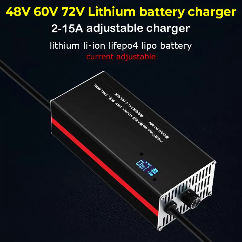 2-15A Current Adjust Fast Char - огляд і ціна 72V 15A Fast Charger