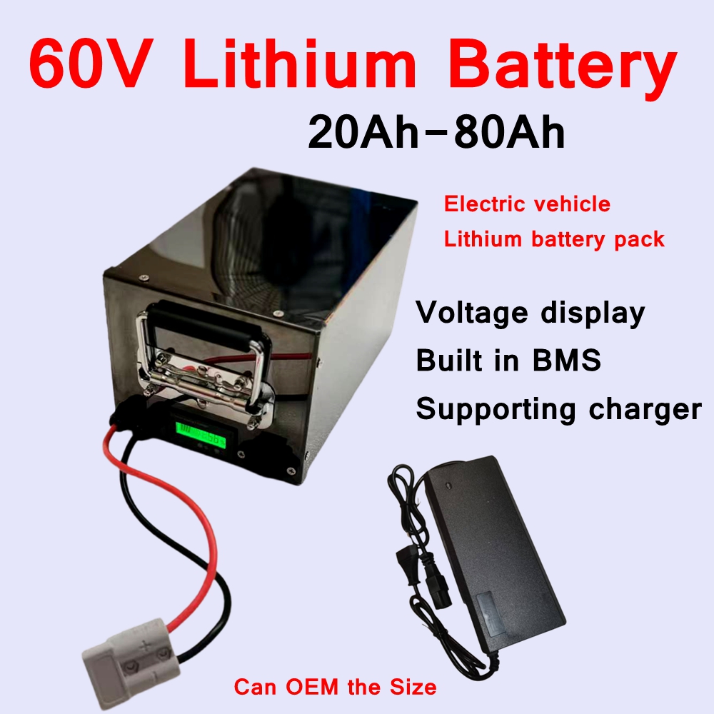 JN-60V 20Ah 30Ah 40Ah 50Ah 60A - огляд і ціна 72V 40Ah Lifepo4 Battery Pack