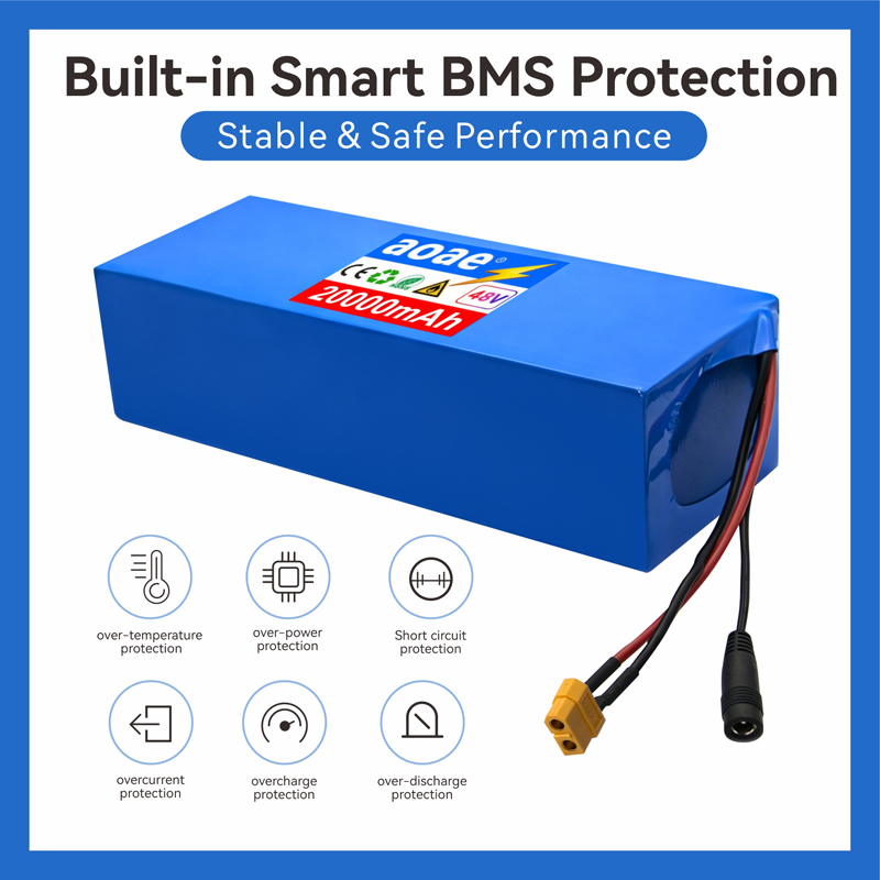 48V Electric Scooter Battery 1 - огляд і ціна 60V 50Ah Electric Scooter Battery